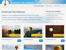 Tablet Screenshot of let-balonem.eu