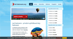 Desktop Screenshot of let-balonem.org
